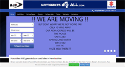 Desktop Screenshot of motorbikes4all.com
